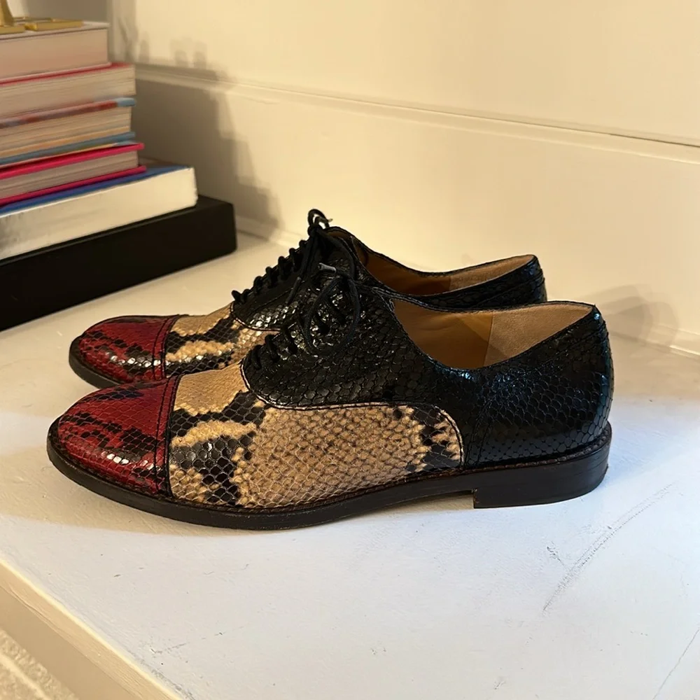 Marc Jacobs Python Brogues - 37.5 - Picture 6 of 11